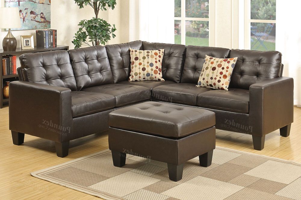 Circa Casual Sectional Tufted Leather