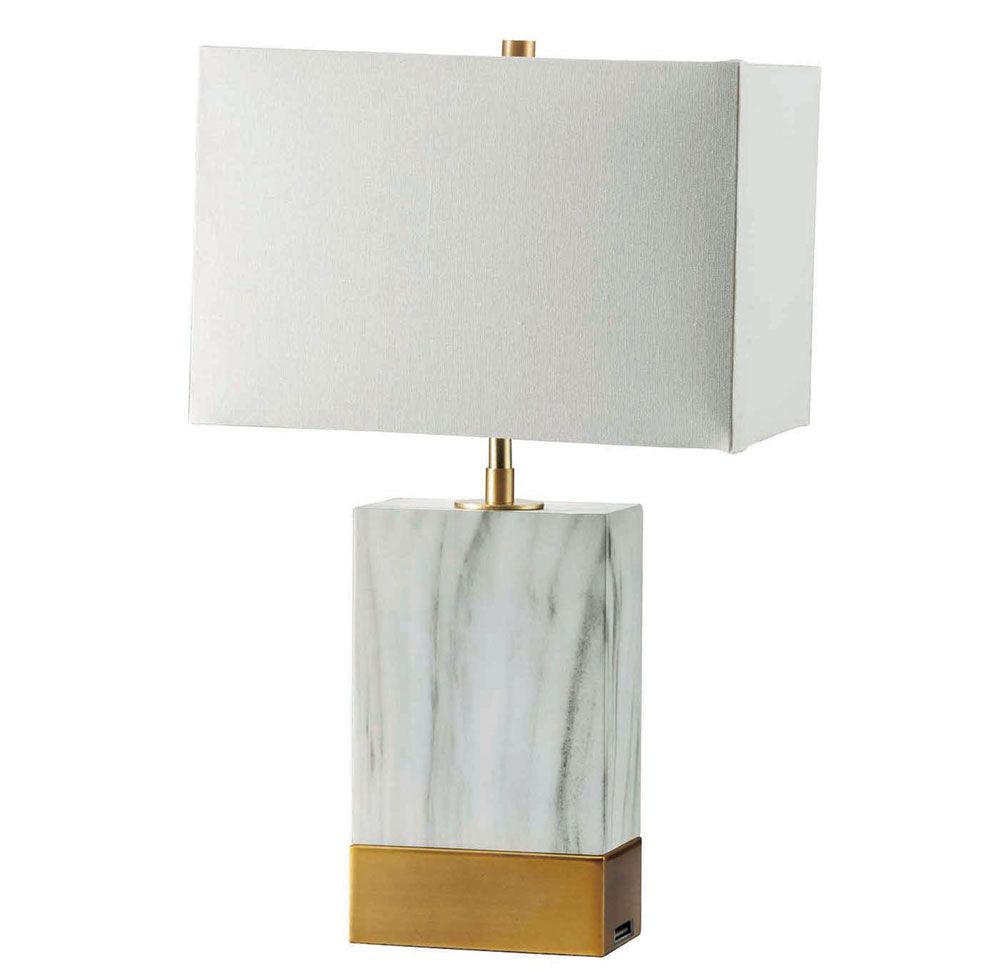 Circa Table Lamp With Gold Base