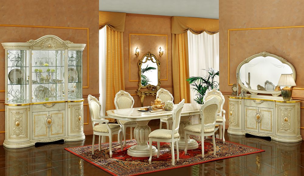 Leonardo Italian Classic Dining Table Set