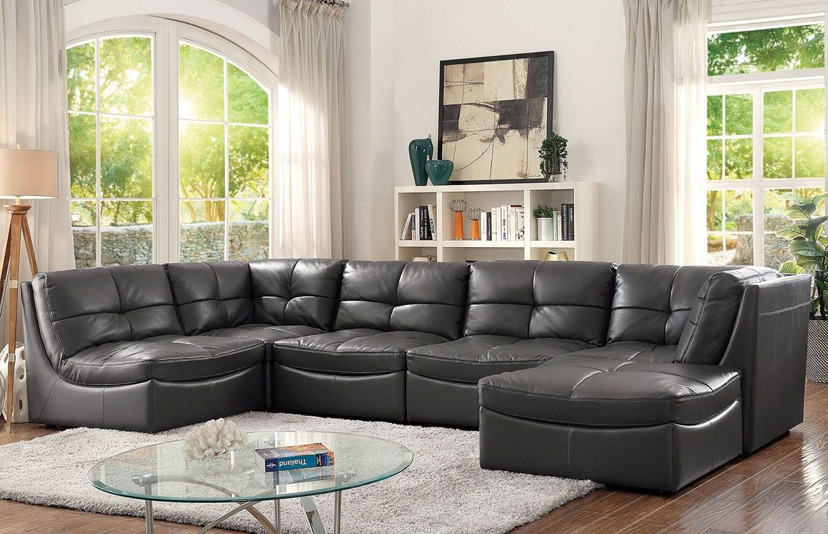 Cloud 6-Piece Modular Sectional Setup