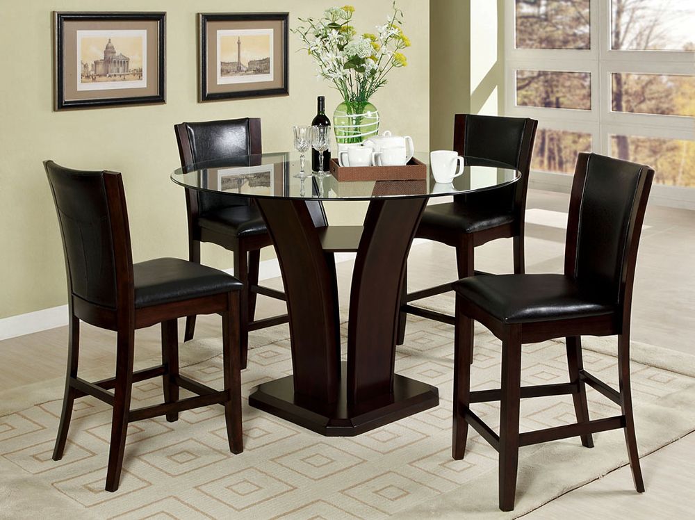 Manhattan Contemporary Pub Table Set