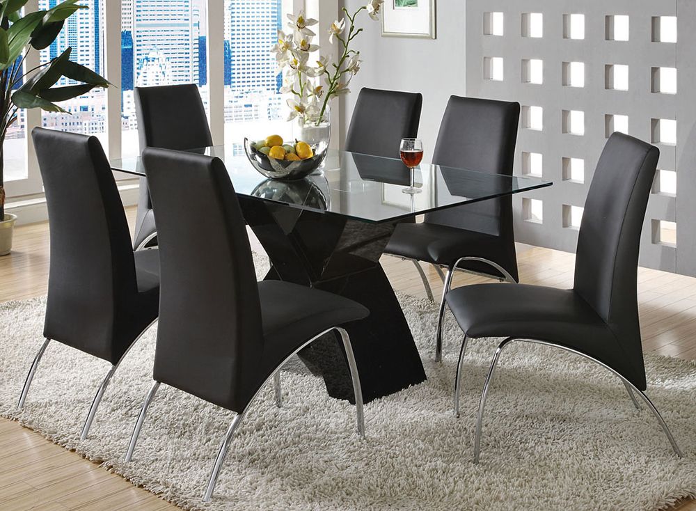 Monique Modern Lacquer Dining Table