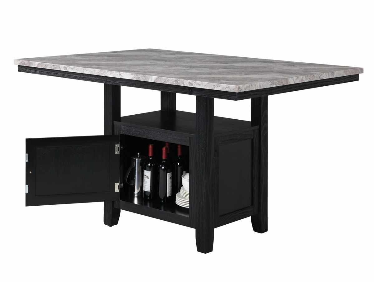 Coleville Storage Counter Height Table