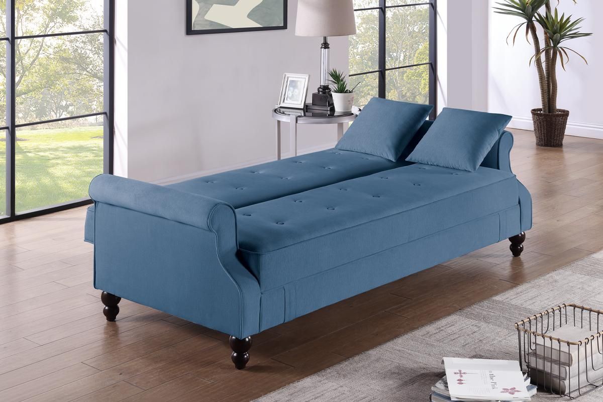 Conall Blue Sofa Bed