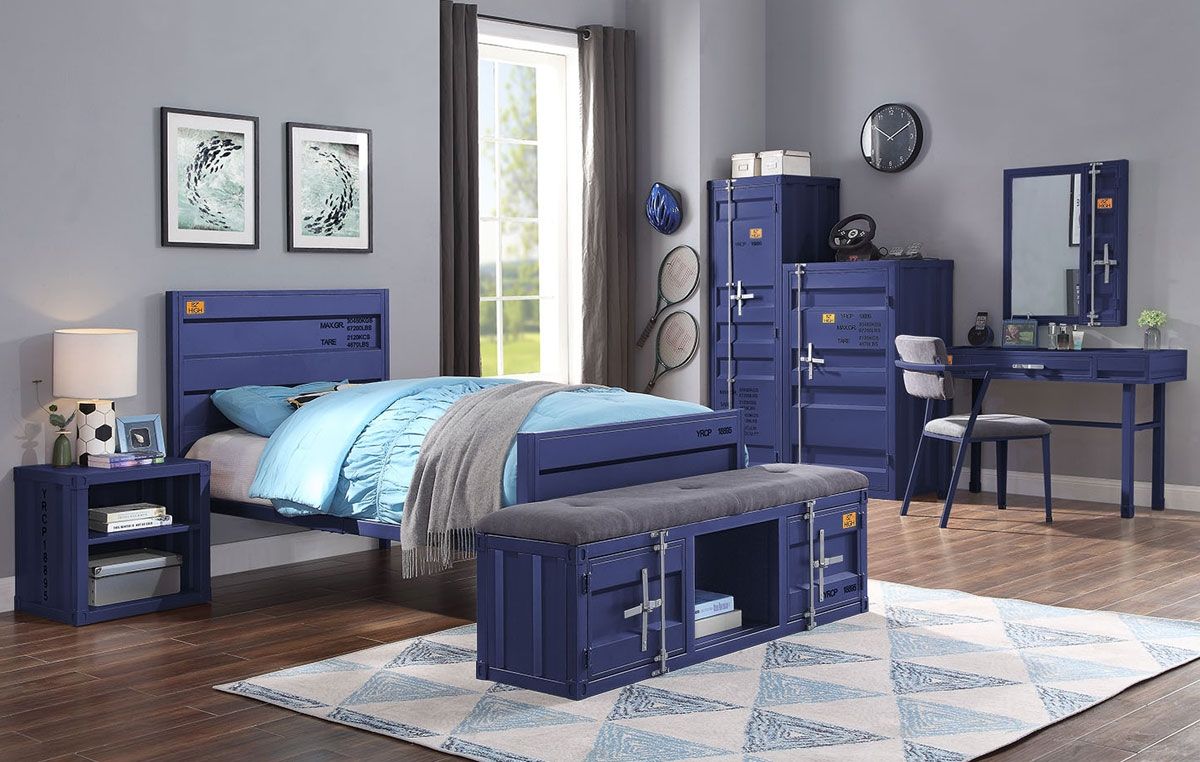 Container Blue Youth Bedroom Furniture