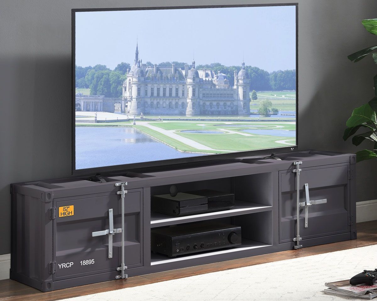 Container Industrial Style TV Stand,Container Industrial Style Media Center