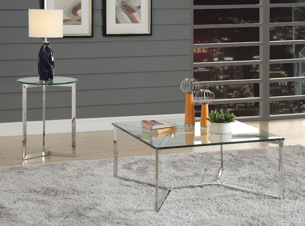 Coomer Square Glass Coffee Table