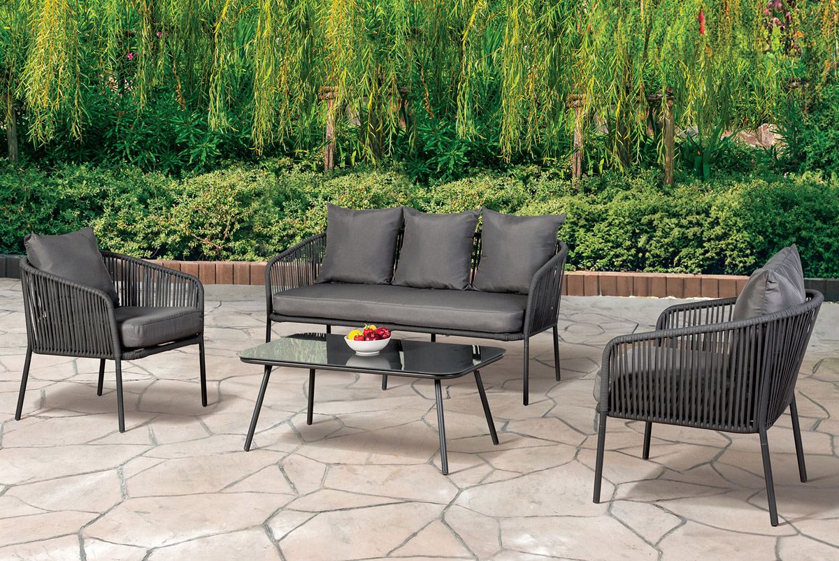 Corfan 4-Piece Outdoor Sofa Set