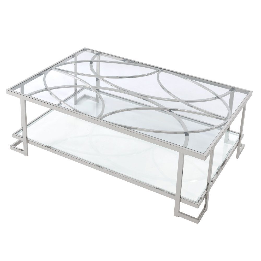 Cosma Modern Glass Coffee Table