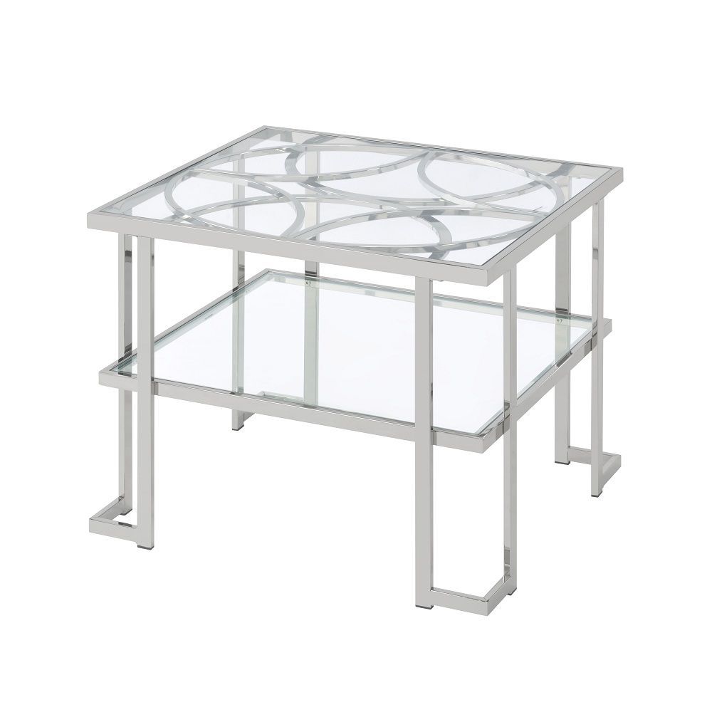 Cosma Modern Glass End Table