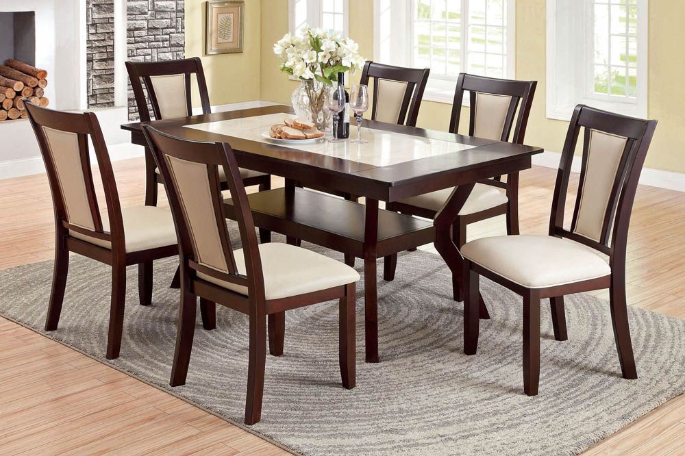 Contemporary 6 hotsell seater dining table