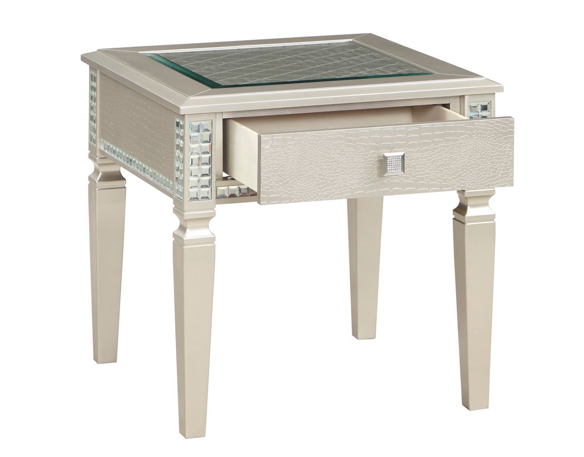 Dafne End Table With Drawer