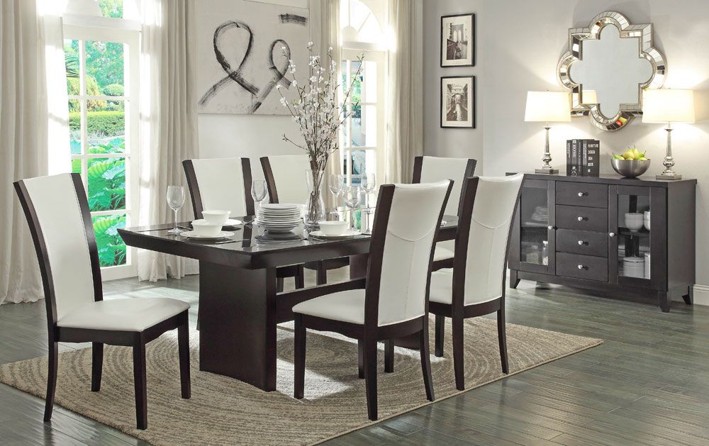 Daisy Contemporary Formal Dining Table Set