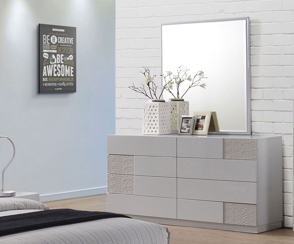 Dana Modern Dresser With Mirror