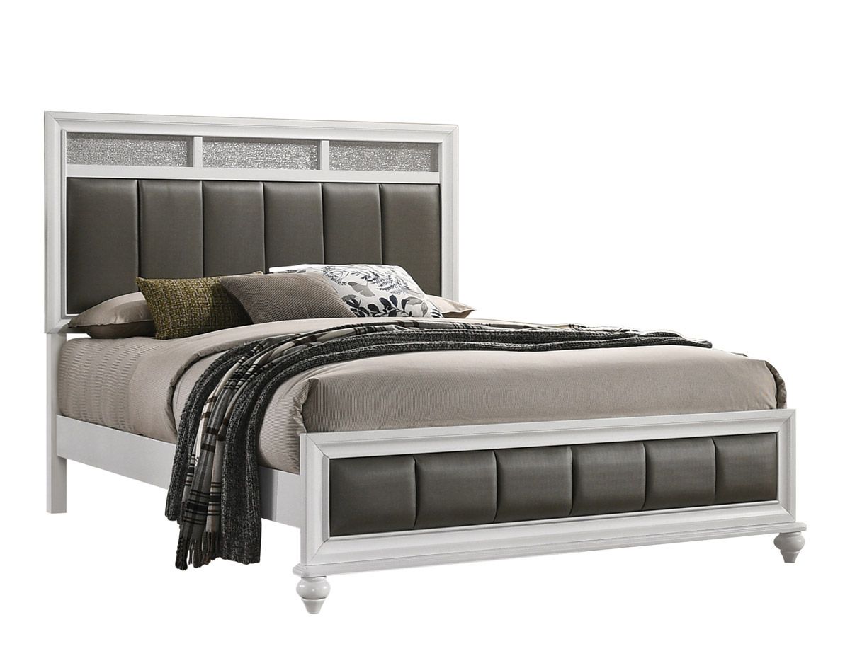 Danielle White Finish Bed