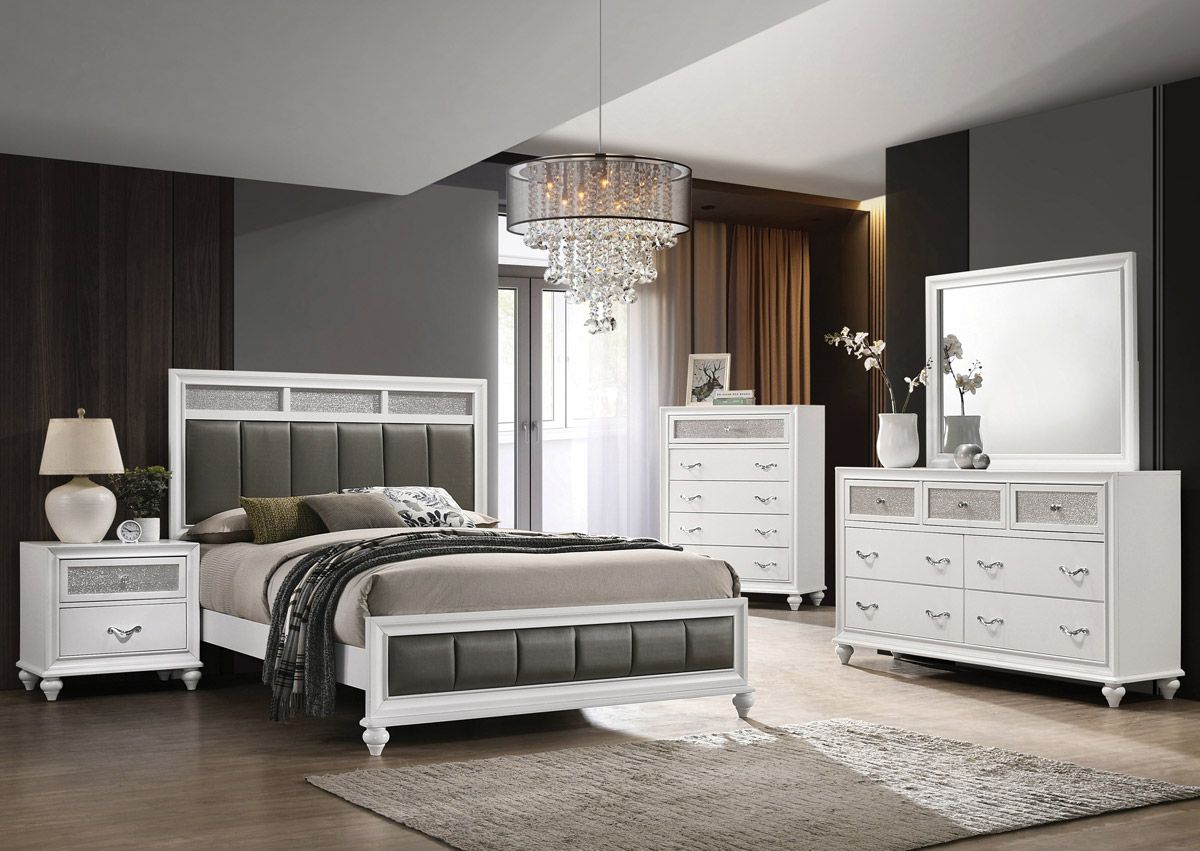 Danielle White Finish Bedroom Collection