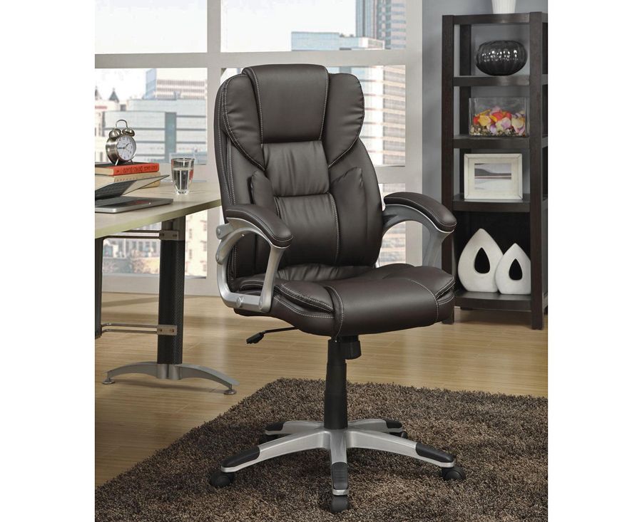 Max Comfort Leather Office Chair