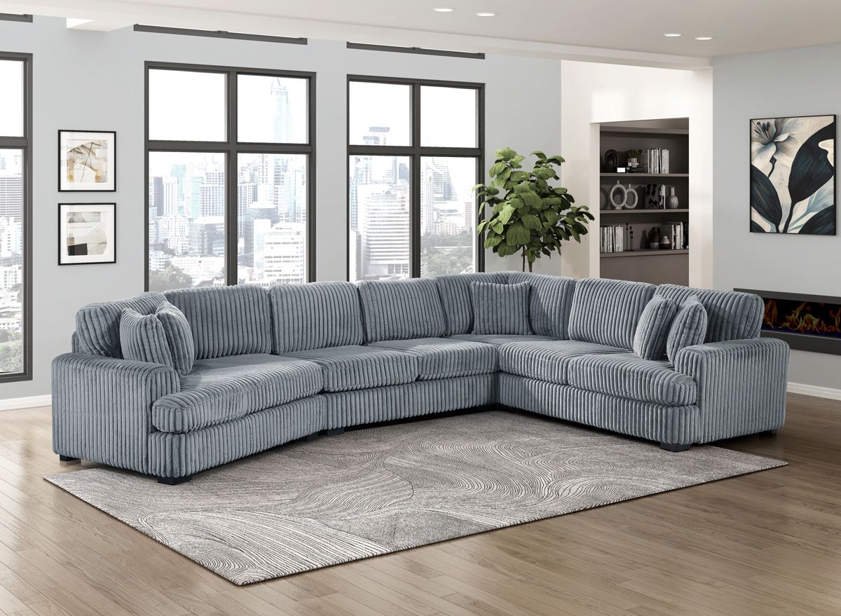Dean Oversized Sectional With Cuddler