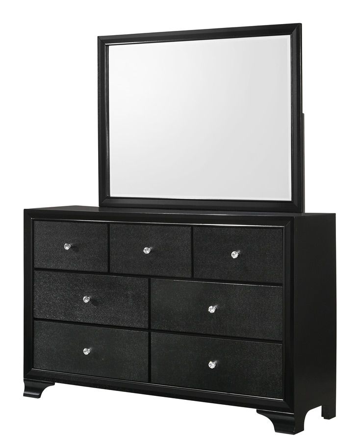 Defalco Black Finish Dresser