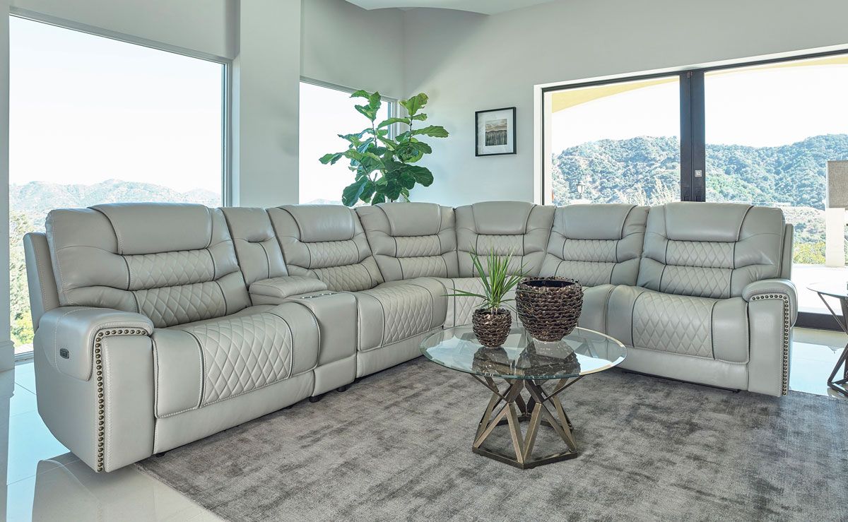 Delta Power Recliner Modular Sectional