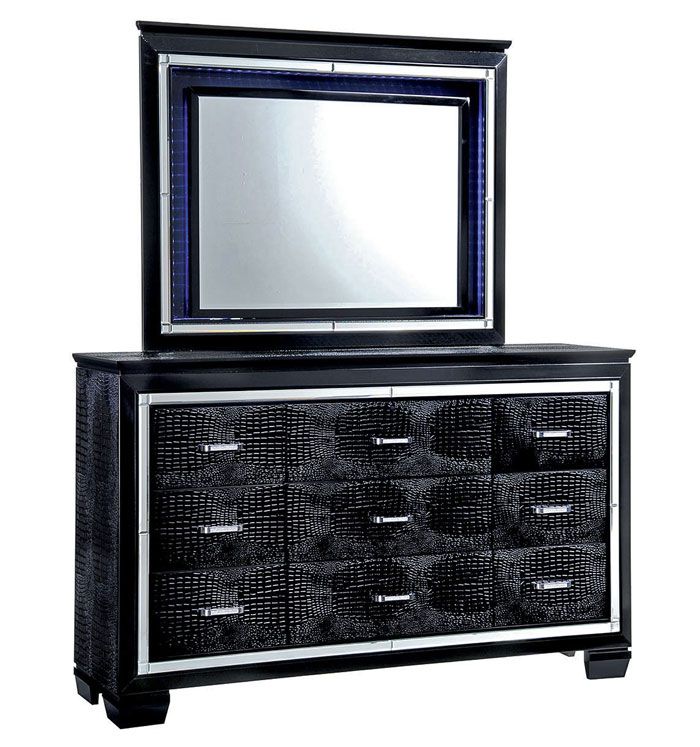 Deluxe Dresser With LED Lights
