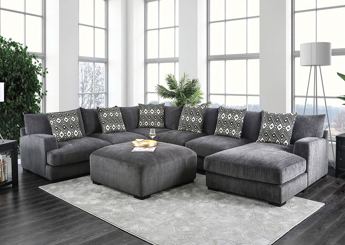 Denice U-Shape Sectional Facing Right Chaise