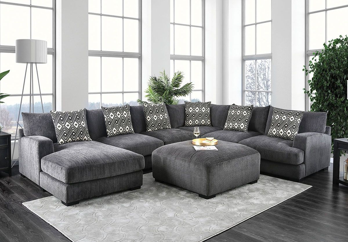 Denice U-Shape Sectional Sofa