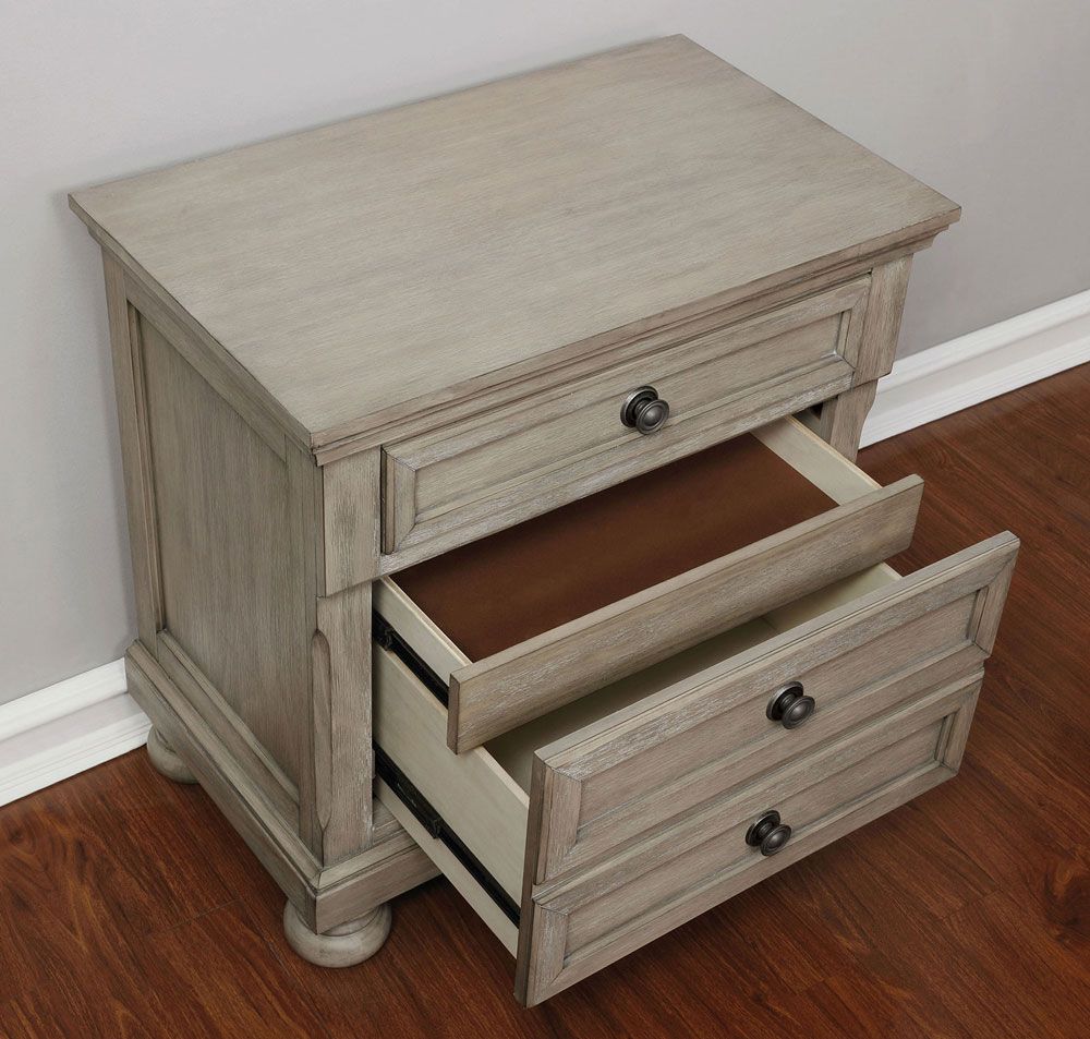 Deniro Night Stand Hidden Drawer