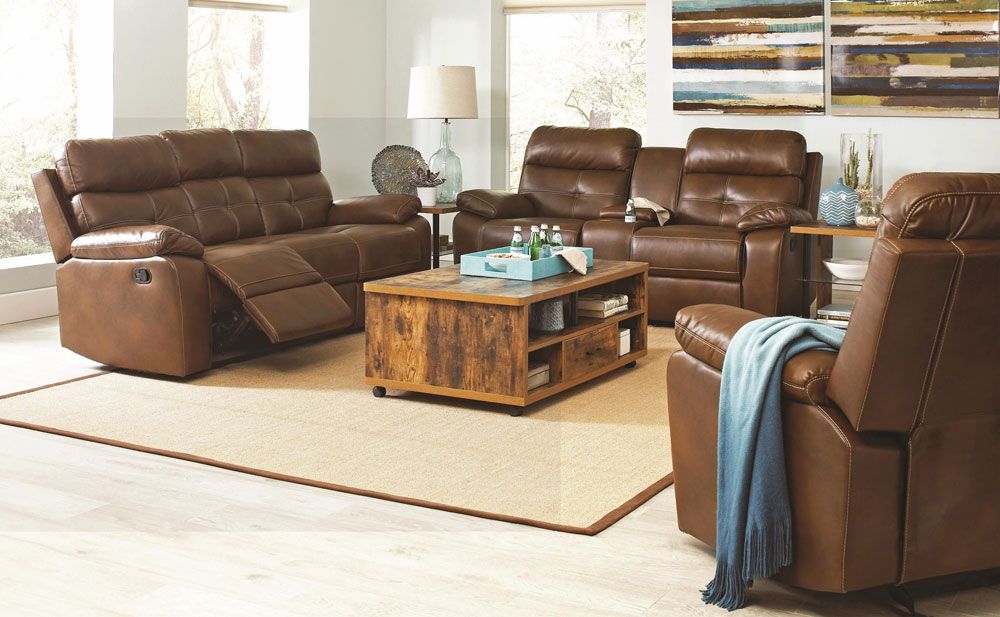 Denisa Leather Recliner Sofa Collection