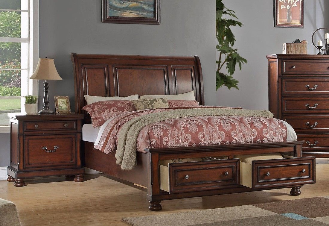 Derby Bed With Drawers