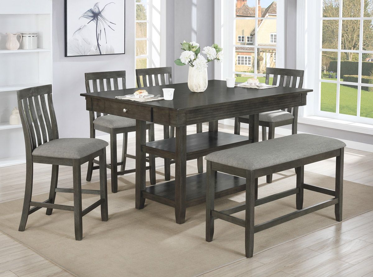 Derry Counter Height Dining Table Set