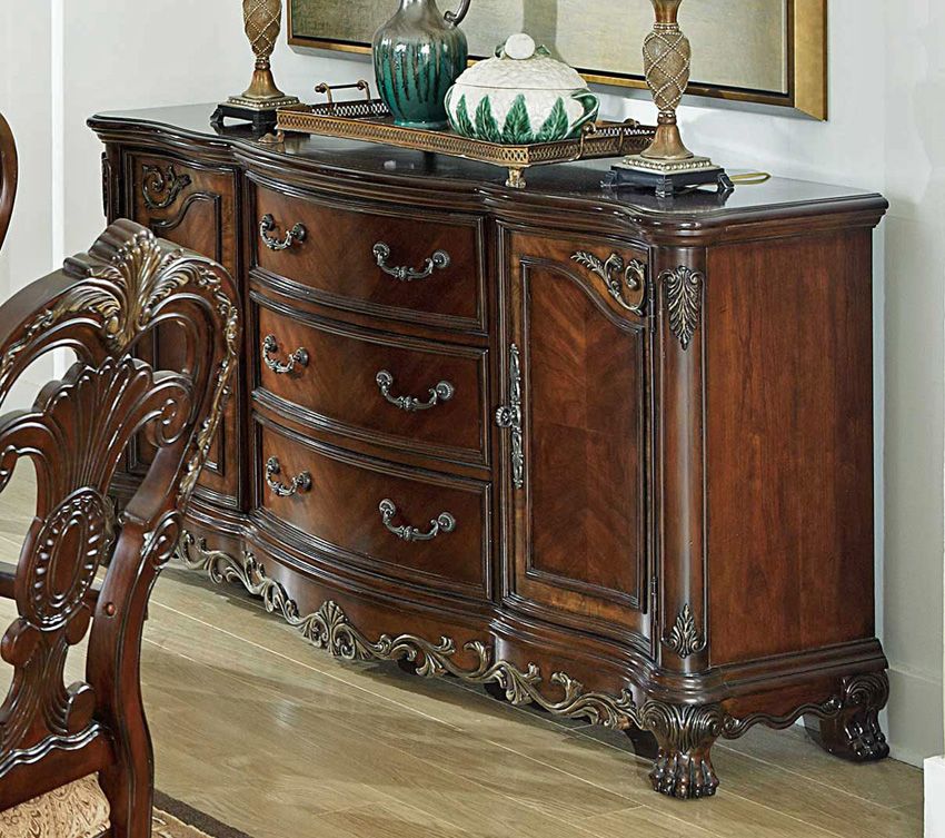 Deryn Park Traditional Style Buffet,Deryn Park Formal Dining Table Top,Deryn Park Double Pedestal Dining Table,Deryn Park China Cabinet,Deryn Park Formal Dining Room Table Set