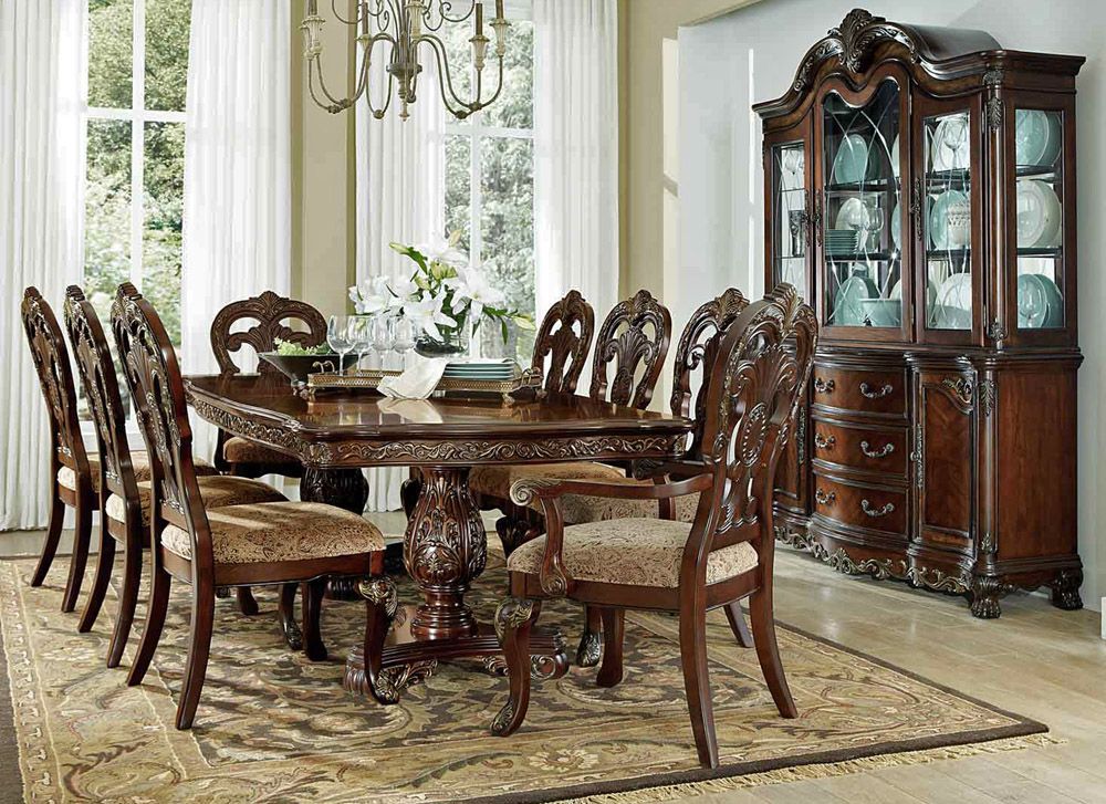 Deryn Park Formal Dining Room Table Set