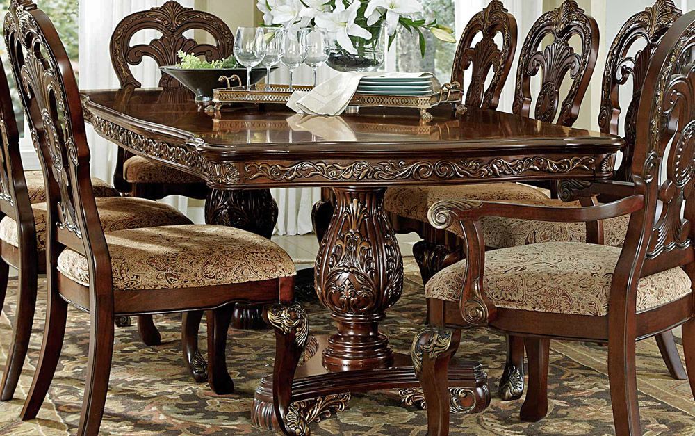 Deryn Park Double Pedestal Dining Table