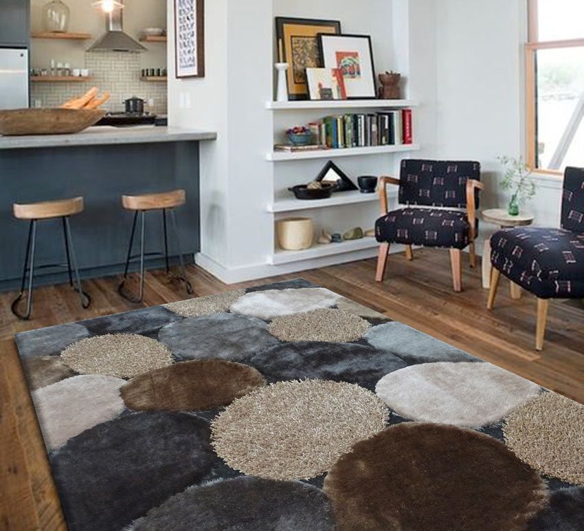 Modern Shag Rug Design 25 Room Setup