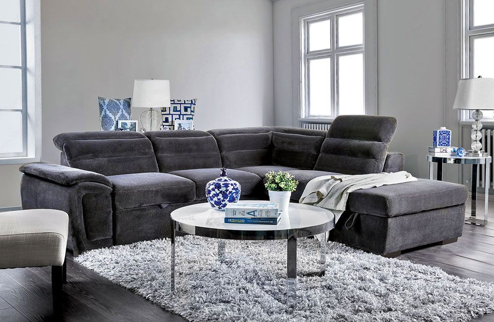 Devan Sectional With Pullout Sleeper