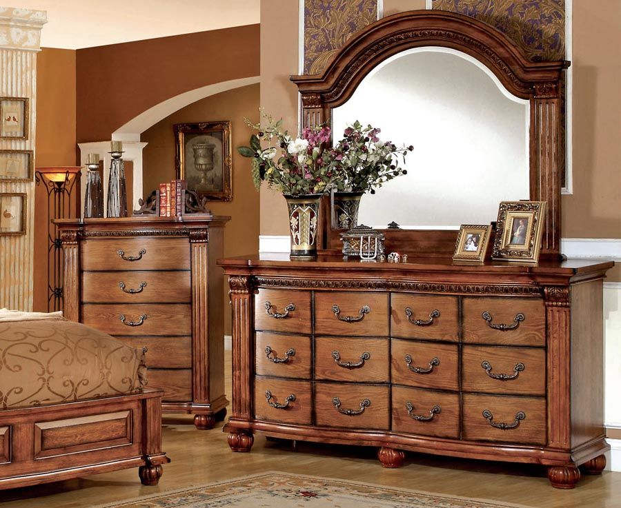 Diego Chest and Dresser With Mirror