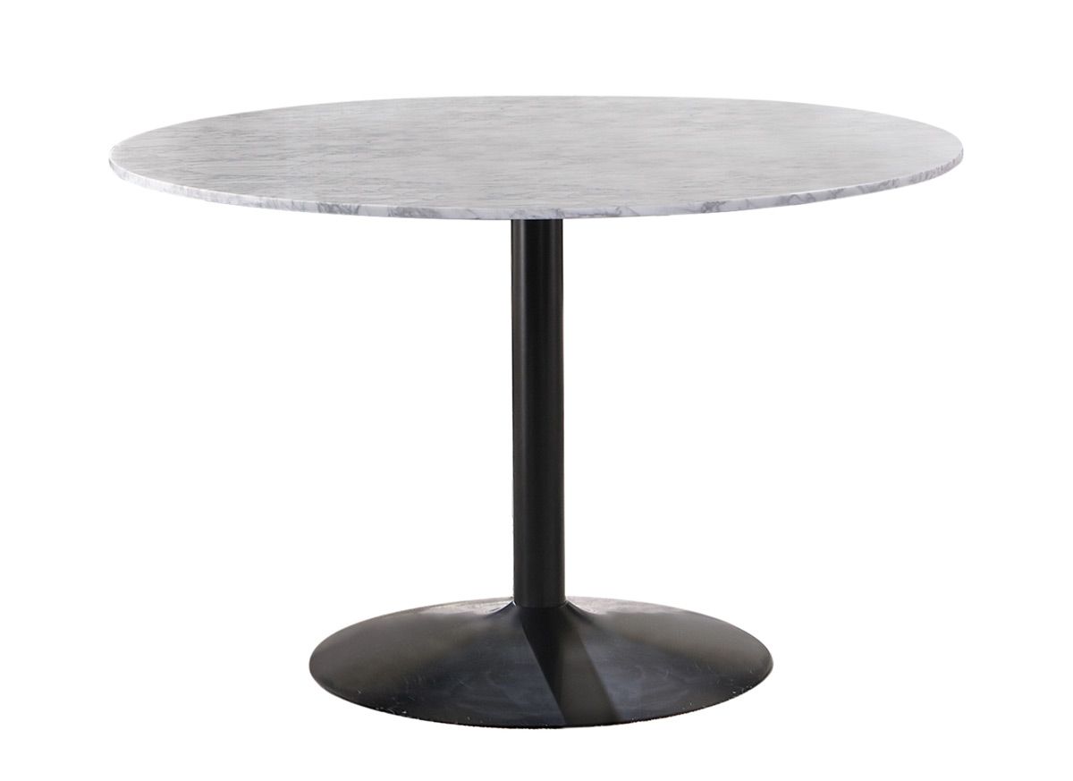 Dominic Round Marble Top Dining Table