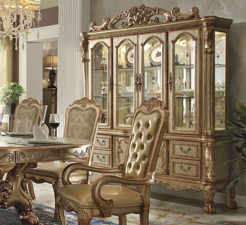 Dresden Gold China Cabinet