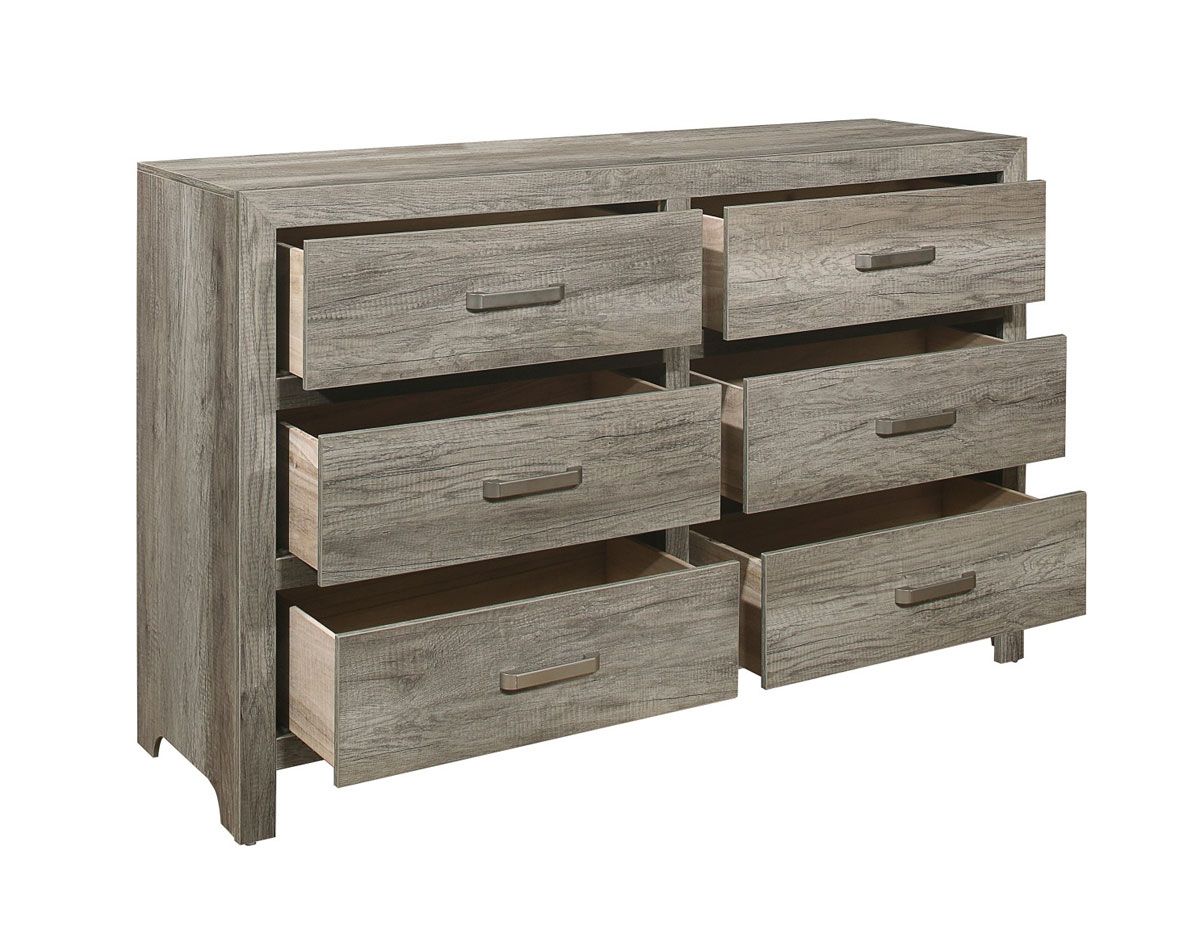 Edmonstone Rustic Grey Dresser