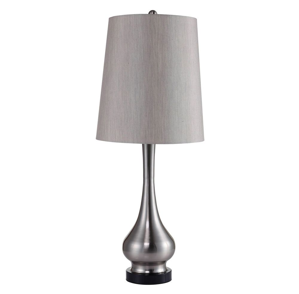 Eko Modern Silver Table Lamp