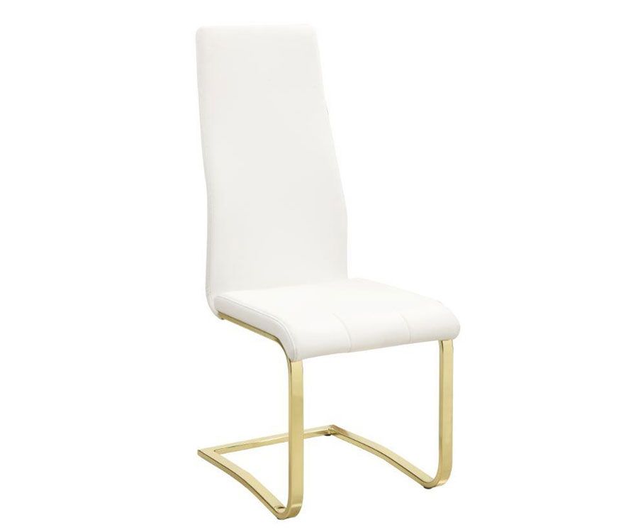 Elmore Gold Finish Dining Chair
