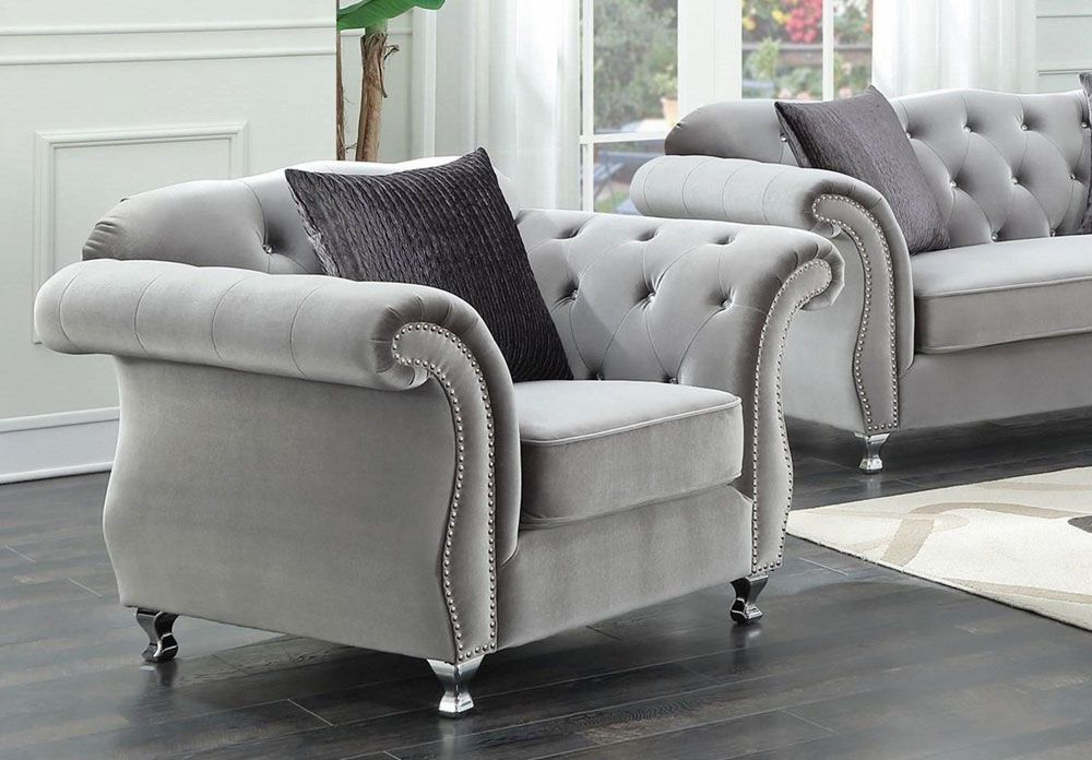 Elva Chesterfield Arm Chair