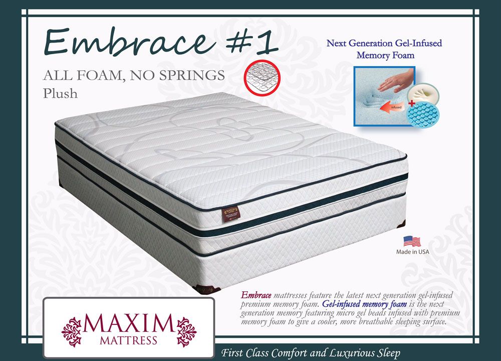 Embrace Gel Memory Foam Mattress