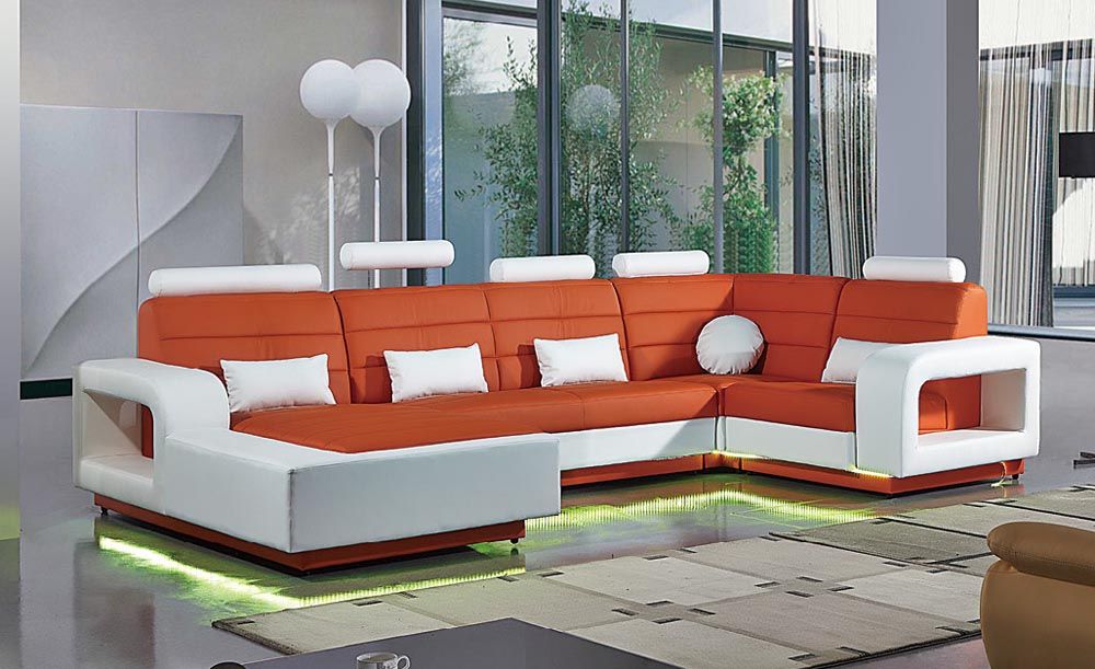 Emmett Sectional With LED Lights