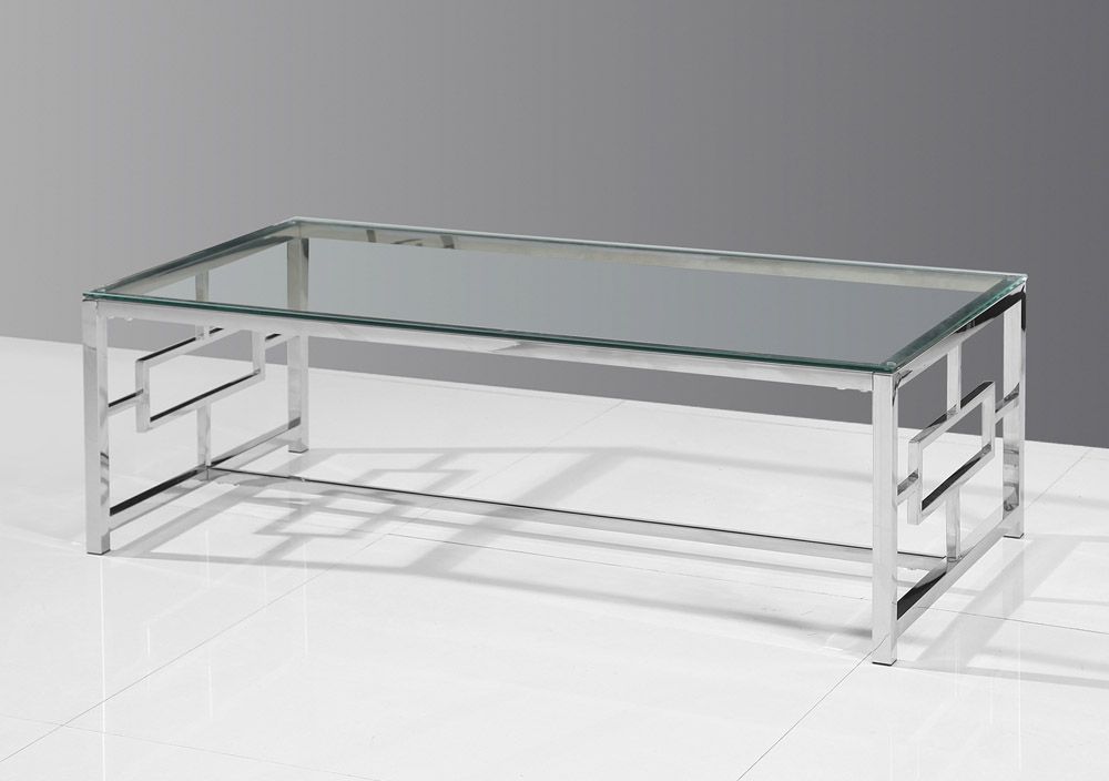 Enigma Glass Top Coffee Table