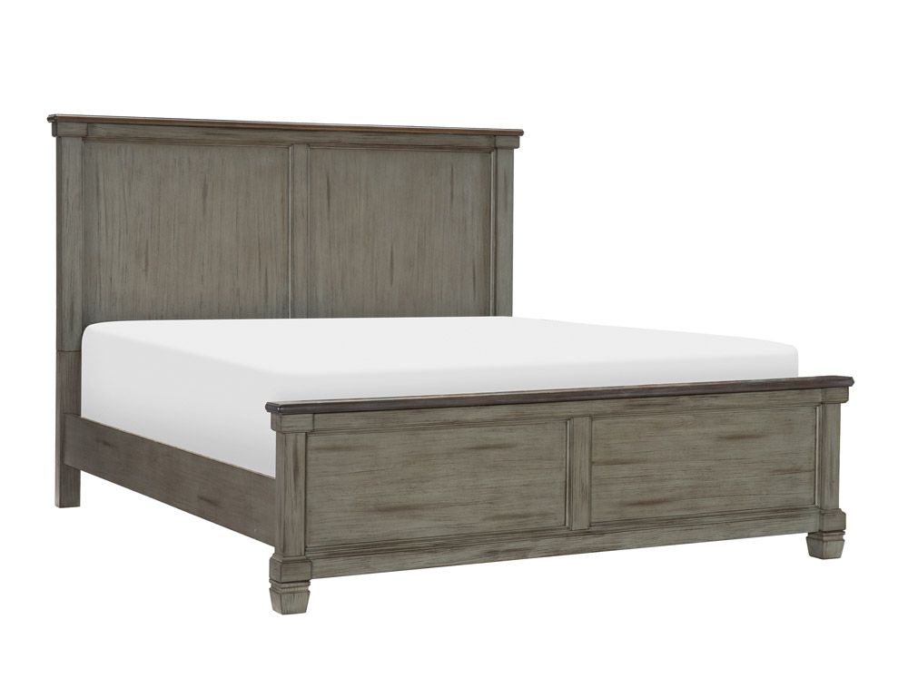 Erlend Grey Finish Transitional Bed