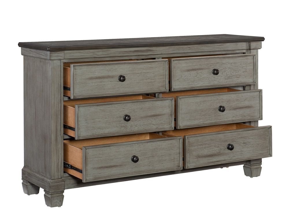 Erlend Grey Finish Dresser