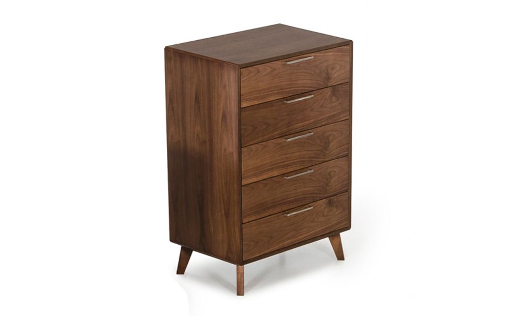 Erminio Rustic Walnut Finish Chest