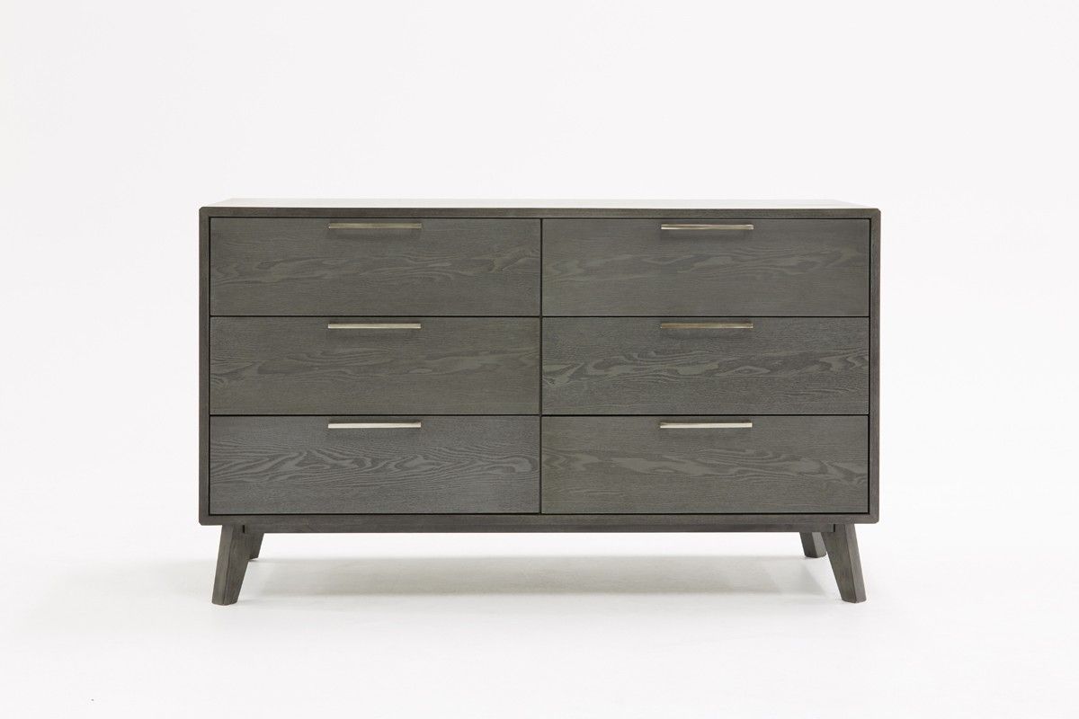 Erminio Rustic Grey Finish Dresser